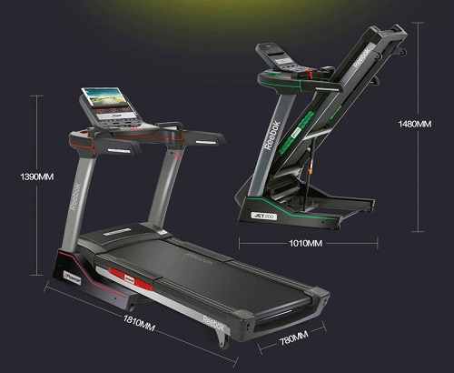 英国reebok锐步跑步机JET200 Treadmill超静音电动智能家用款