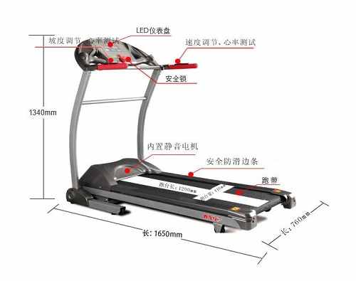 WQN万年青跑步机F1-2000Q迷你静音正品电动智能家用款