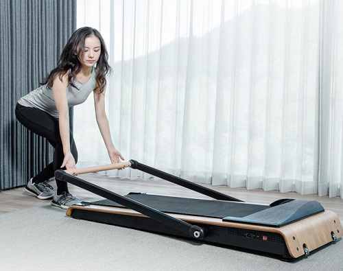 梵品跑步机V-RUN2轻运动木质电动折叠平板家用款