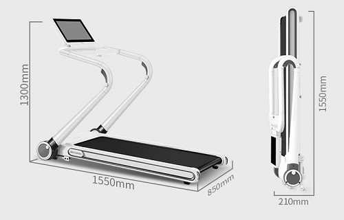 Umay佑美跑步机U20小型折叠式简易超静音智能电动家用款