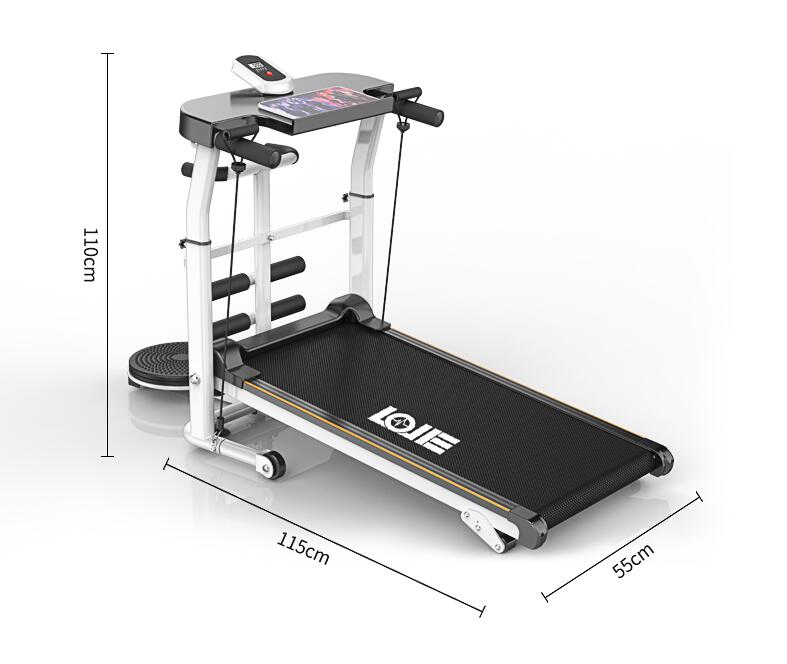  LEJIE乐届跑步机003小型静音机械驱动型多功能家用款