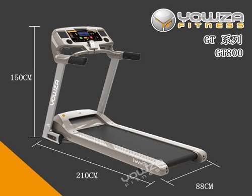 美国YOWZA优沃跑步机GT800电动家用款