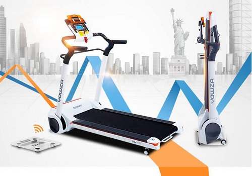 YOWZA优沃跑步机S300W小型多功能家用款