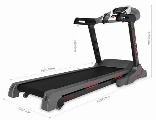 斯诺德跑步机VT55轻商务超宽跑台家用款