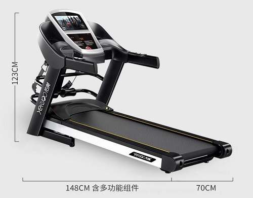 YeeJOO祐美跑步机F18多功能静音智能家用款