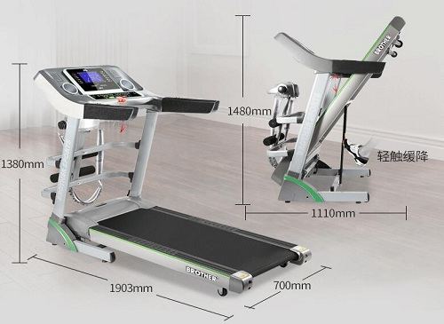 BROTHER/兄弟牌跑步机BR-8827可折叠多功能迷你家用款