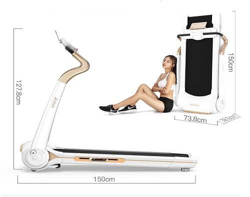 YPOO易跑跑步机MINI5多功能迷你静音折叠家用款