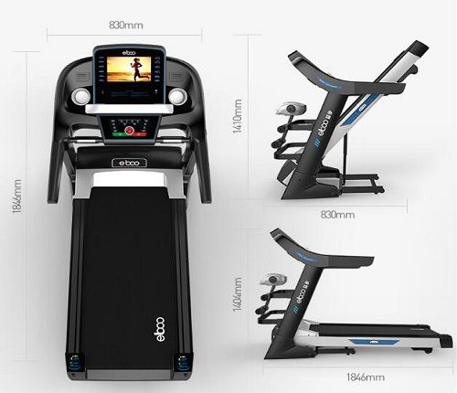 德国elboo益步跑步机JD003超静音折叠多功能家用款 德国elboo益步跑步机JD003超静音折叠多功能家用款