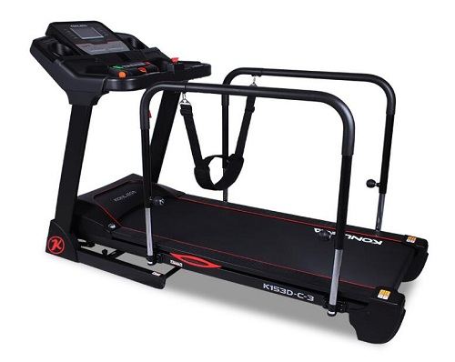 康乐佳跑步机K153D防摔安全带倒走上下坡慢速走步功能商用款