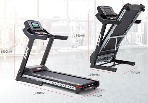 BH必艾奇跑步机BT7218MAX智能屏静音折叠家用款