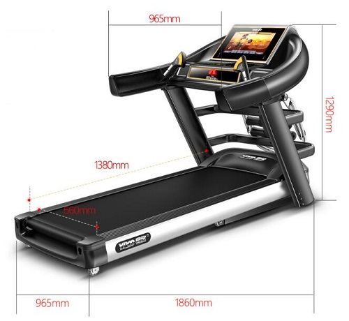 YPOO易跑跑步机YP9800多功能彩屏折叠大型家用款