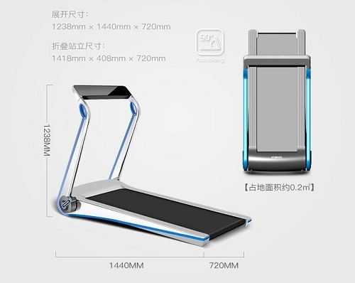IUBU优步跑步机灵狐Note超静音迷你小型家用款