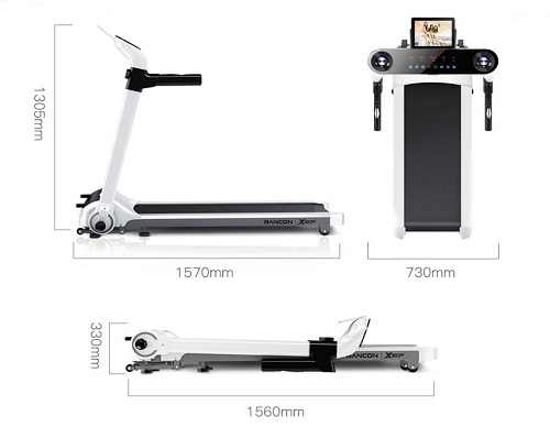 XTEP/特步伯康联合出品跑步机BC-321超静音免安装家用款