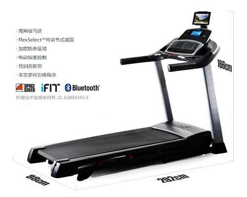 美国icon爱康跑步机NETL12916诺迪克商用级静音电动家用款