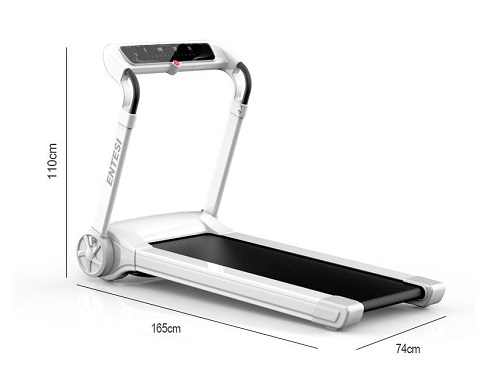 ENTESI品牌跑步机ETS-08智能小型静音免安装轻薄家用款