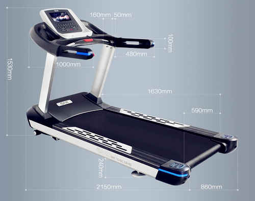 康强跑步机ONE智能静音彩屏电动健身房级商用款