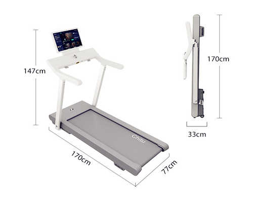CHITU赤兔跑步机Air1系列超静音全尺寸折叠大型智能商用级电动家用款