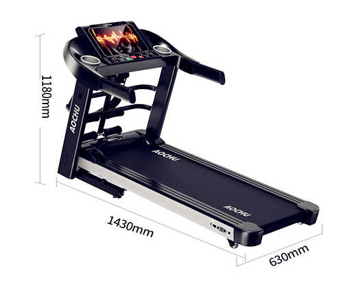 AOCHU奥楚跑步机K600静音折叠式多功能走步机型智能电动家用款