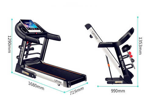Umay佑美跑步机W999H华为运动健康智能多功能小型家用款